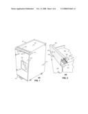 LOCKING FLANGE FOR AIRLINE CARTS diagram and image