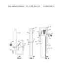 LOCKING FLANGE FOR AIRLINE CARTS diagram and image