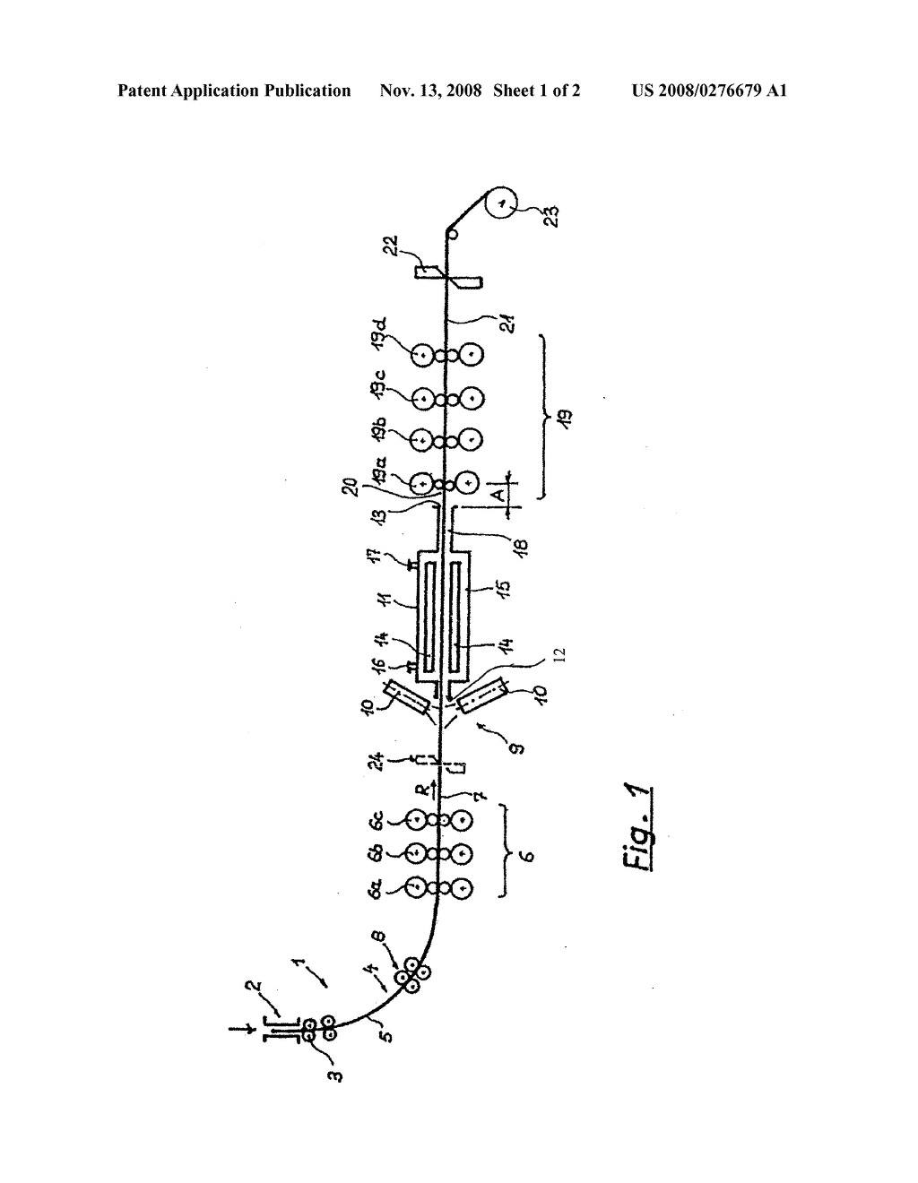 Method for the Production of Hot-Rolled Steel Strip and Combined Casting and Rolling Plant for Carrying Out the Method - diagram, schematic, and image 02