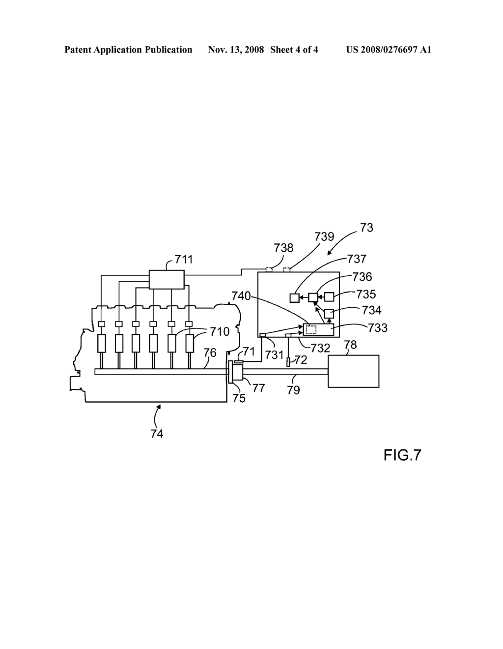 Apparatus for Identifying a Non-Uniform Share of Cylinder Power in an Internal Combustion Piston Engine System - diagram, schematic, and image 05