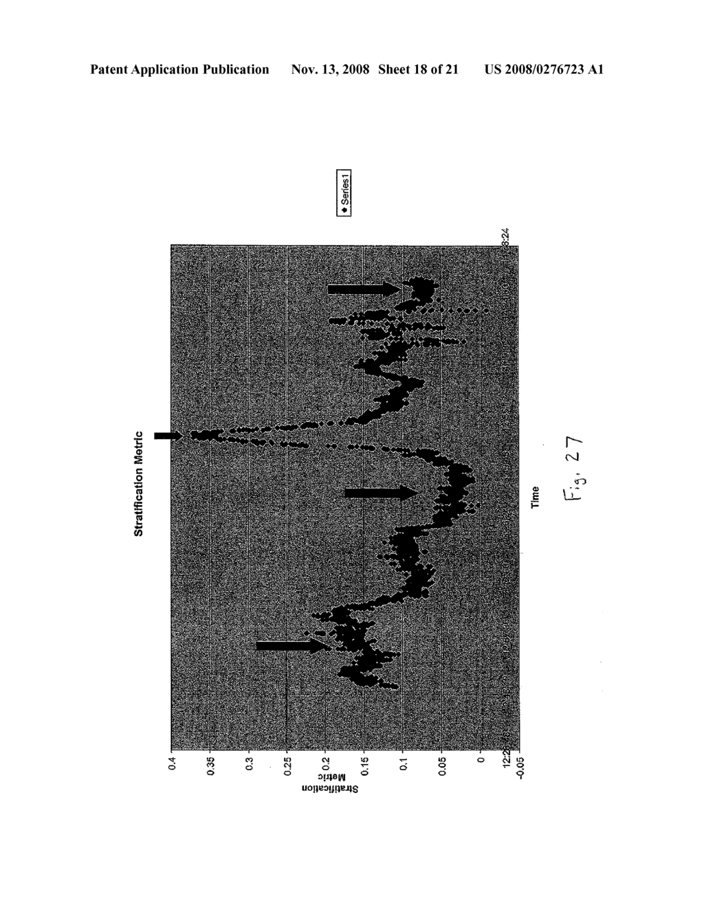 APPARATUS AND METHOD FOR PROVIDING A STRATIFICATION METRIC OF A MULTIPHASE FLUID FLOWING WITHIN A PIPE - diagram, schematic, and image 19