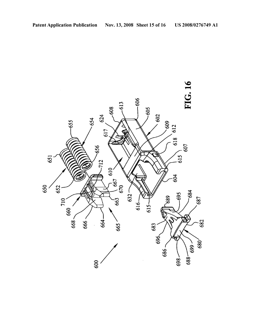 Accelerator pedal for a vehicle - diagram, schematic, and image 16