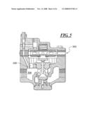 Asymmetric Volume Booster Arrangement for Valve Actuators diagram and image