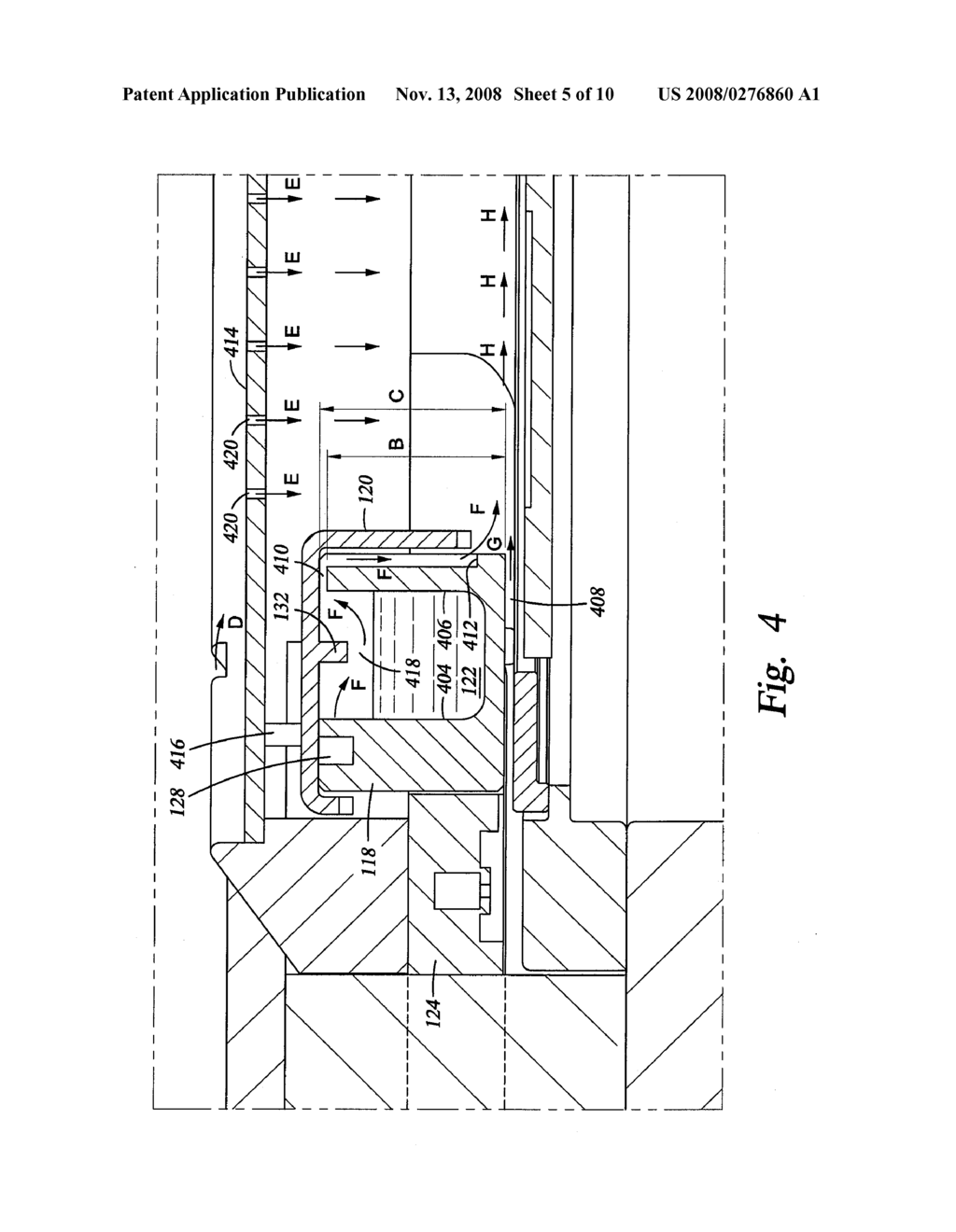 CROSS FLOW APPARATUS AND METHOD FOR HYDRIDE VAPOR PHASE DEPOSITION - diagram, schematic, and image 06