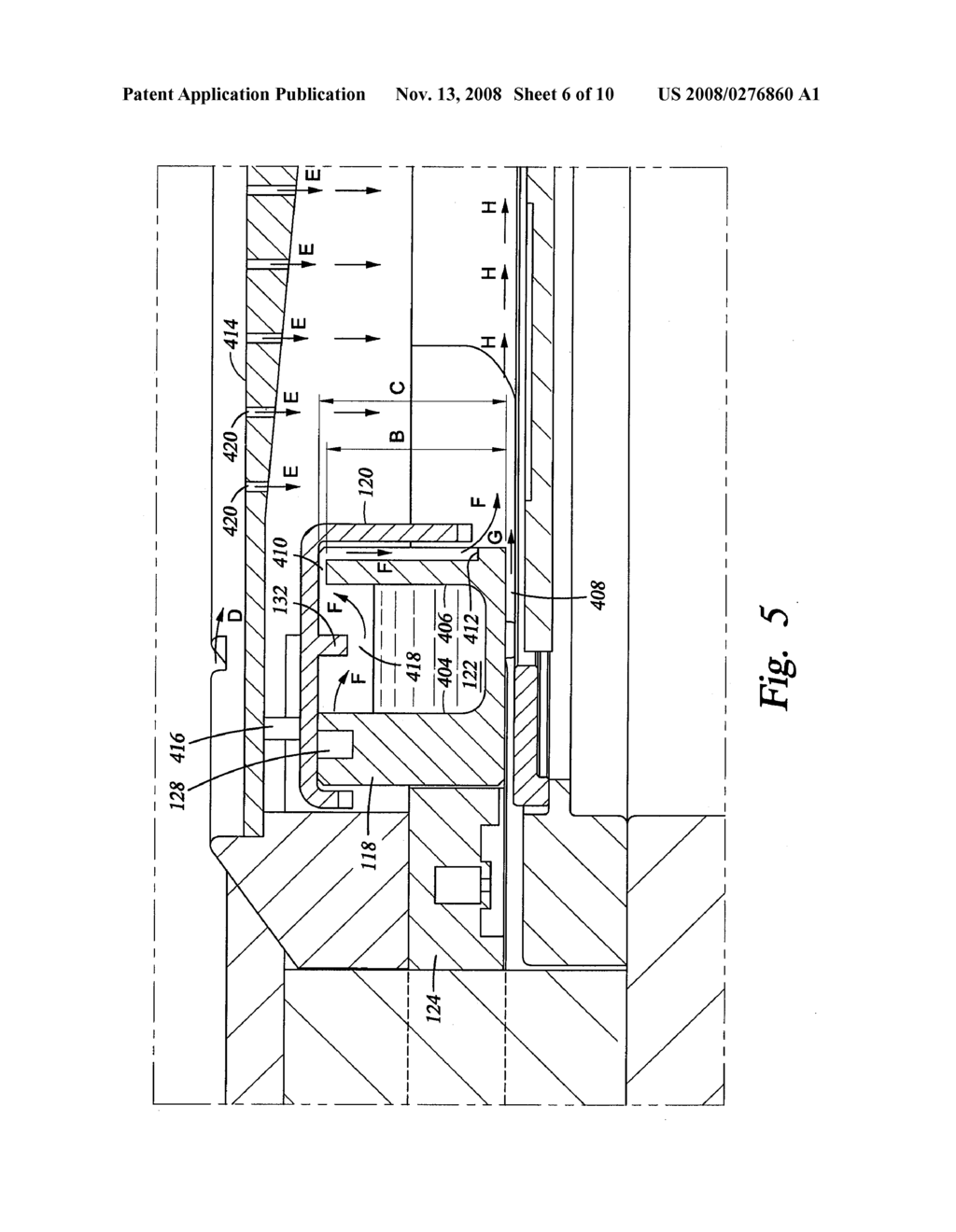 CROSS FLOW APPARATUS AND METHOD FOR HYDRIDE VAPOR PHASE DEPOSITION - diagram, schematic, and image 07