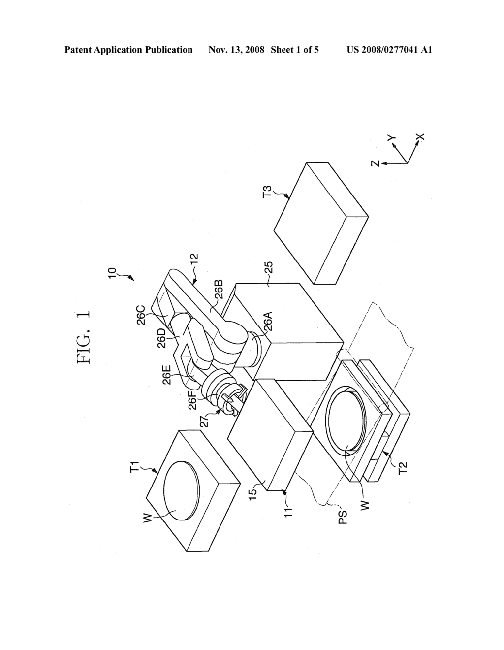 TRANSFERRING DEVICE AND TRANSFERRING METHOD - diagram, schematic, and image 02