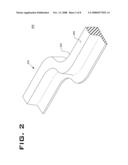 Method and Apparatus for Making Continuous Form Structures with Used Tires diagram and image