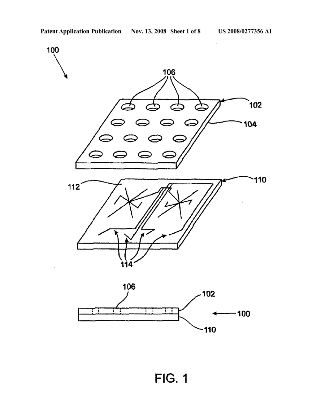 Microfluidic Device with a Filter - diagram, schematic, and image 02