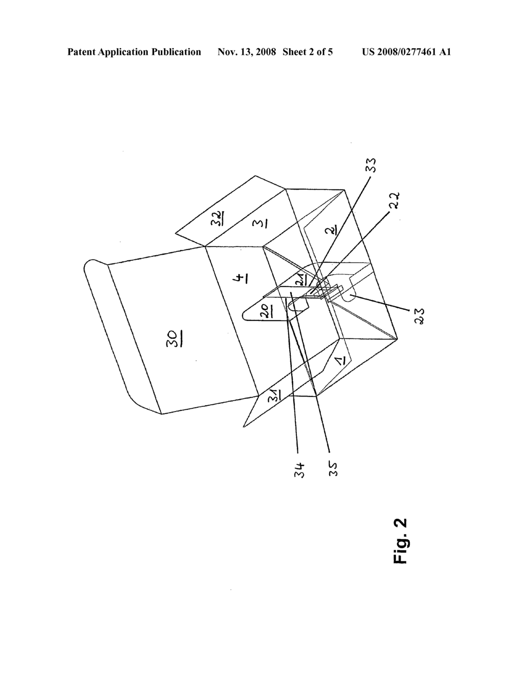 Cuboid Collapsible Box Having a Center Web - diagram, schematic, and image 03