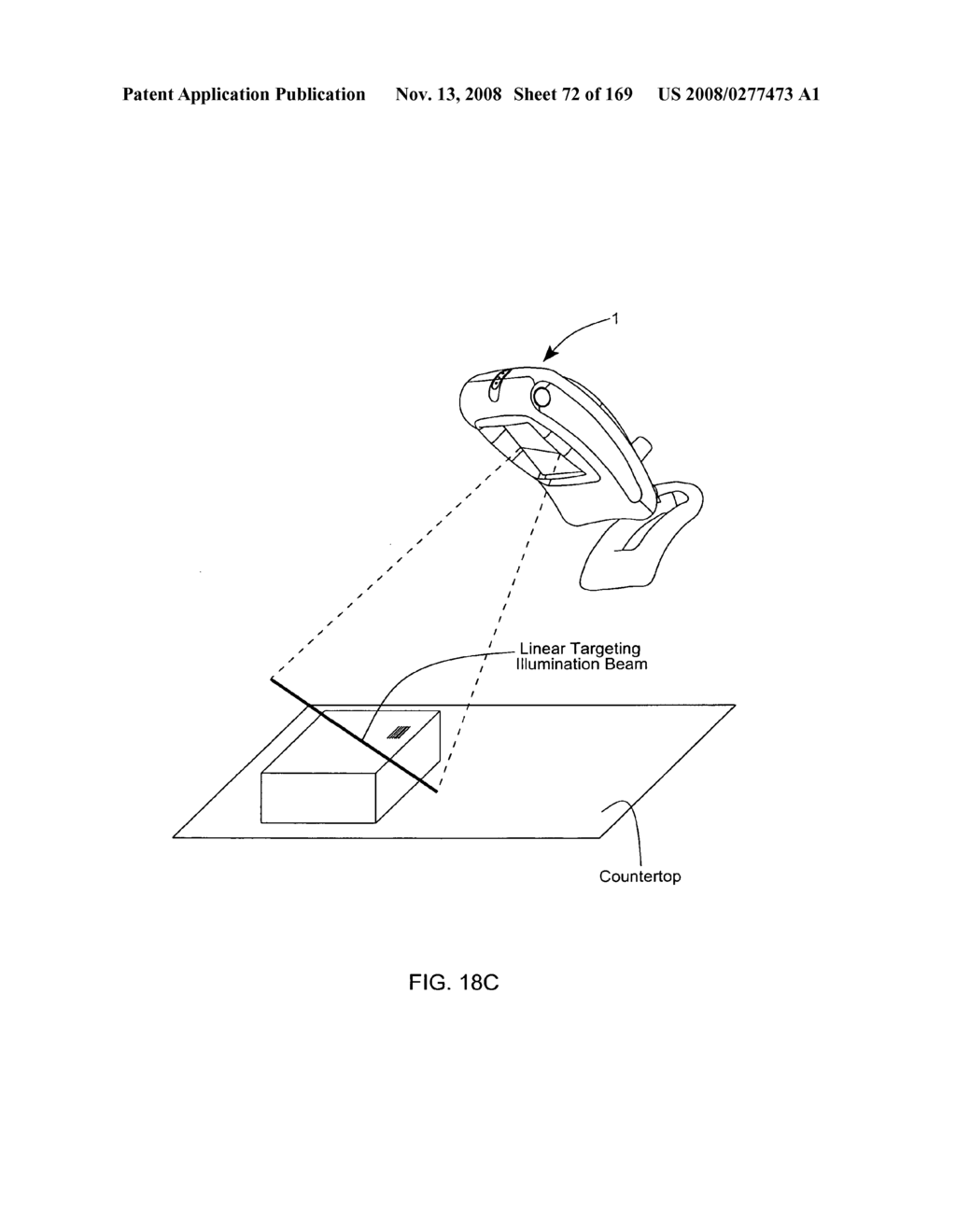 Digital image capture and processing system employing an image formation and detection system having an area-type image detection array supporting single snap-shot and periodic snap-shot modes of image acquisition during object illumination and imaging operations - diagram, schematic, and image 74