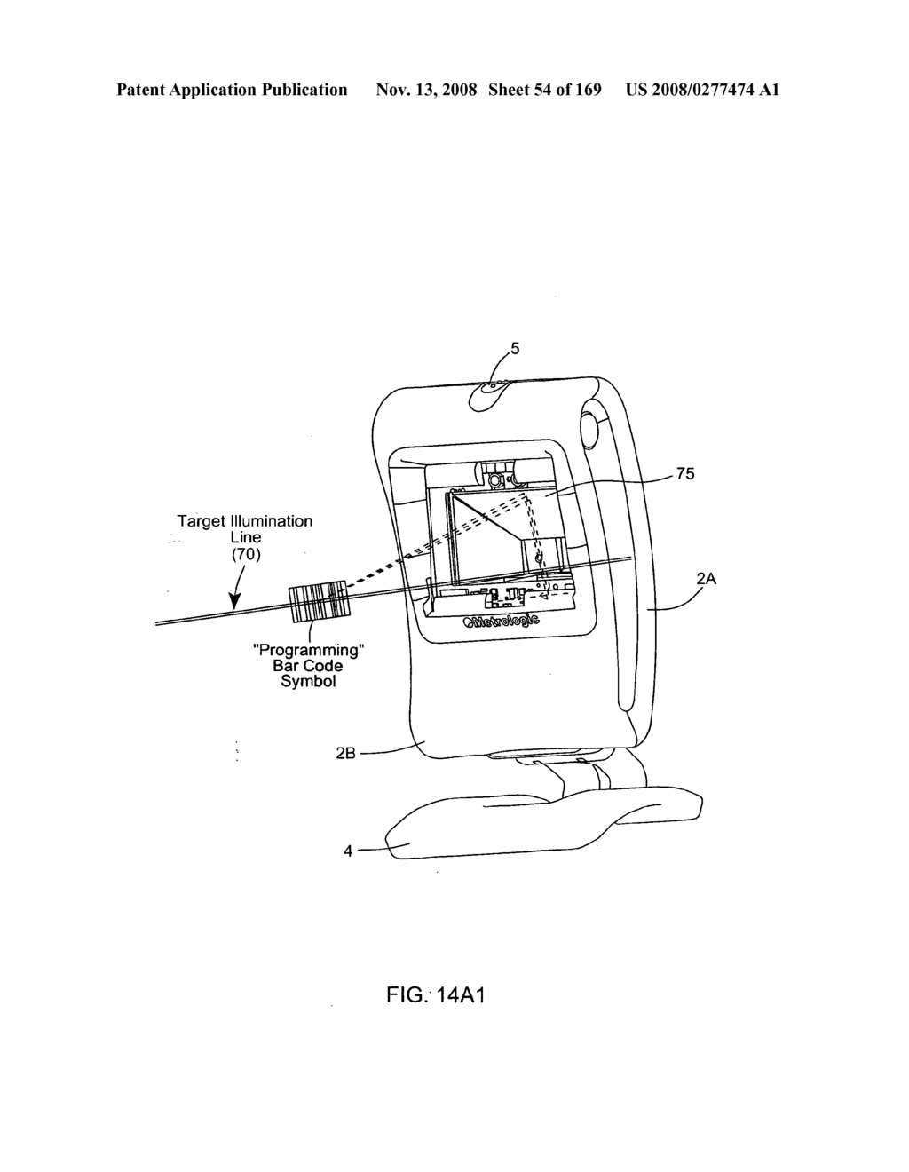 Hand-supportable digital image capture and processing system capable of illuminating the entire field of view (FOV) of said system using a linear LED-based illumination array mounted behind an illumination-focusing lens component integrated within the imaging window of said system - diagram, schematic, and image 56