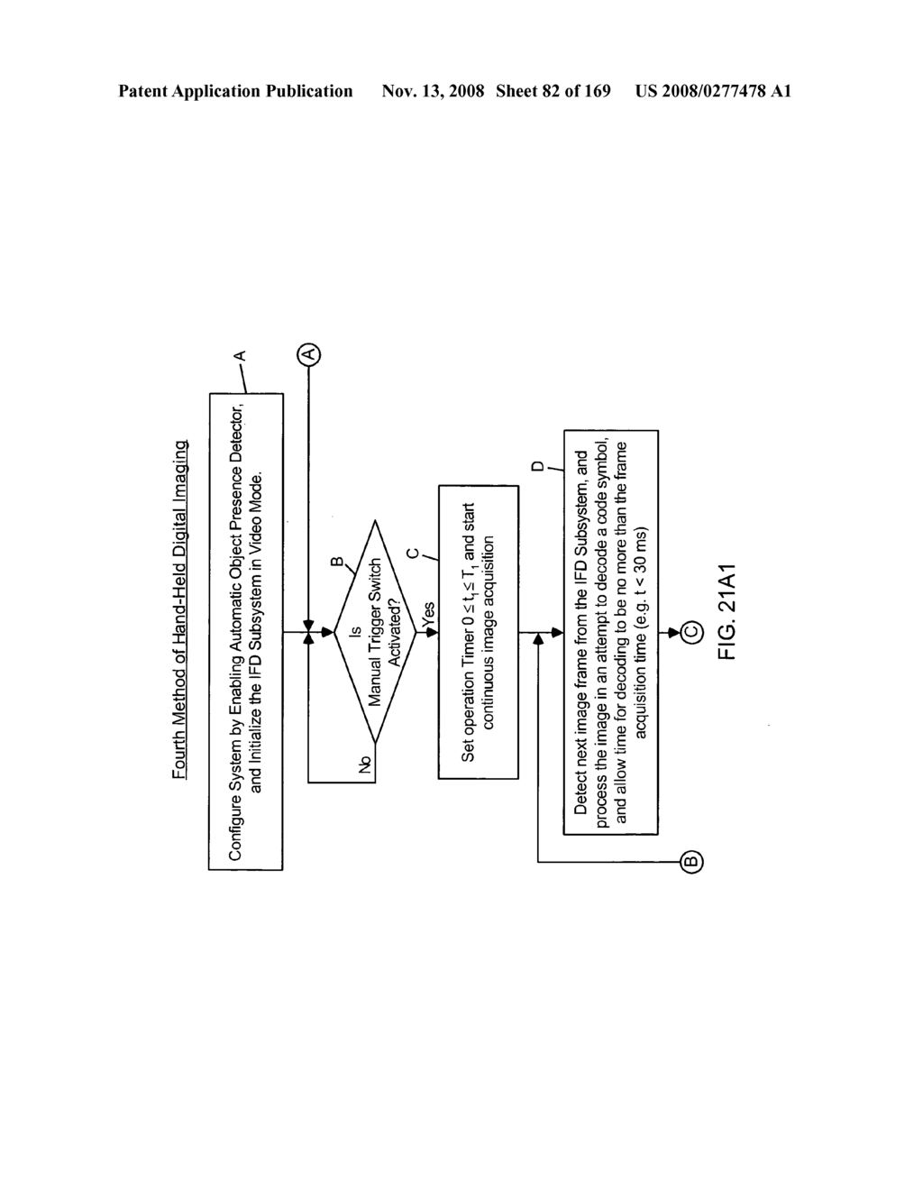 Digital image capture and processing system employing an image formation and detection subsystem having image formation optics providing a field of view (FOV) on an area-type image detection array, and a multi-mode illumination subsystem having near and far field LED-based illumination arrays for illuminating near and far field portions of said FOV - diagram, schematic, and image 84