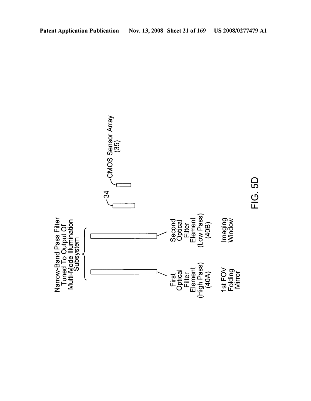 Countertop-based digital image capture and processing system having an illumination subsystem employing a single array of LEDS disposed behind an illumination focusing lens structure integrated within the imaging window, for generating a field of visible illumination highly confined below the field of view of the system operator and customers who are present during object illumination and imaging operations - diagram, schematic, and image 23