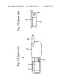 Contactless IC card system with partible antenna diagram and image