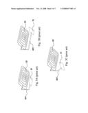 Contactless IC card system with partible antenna diagram and image