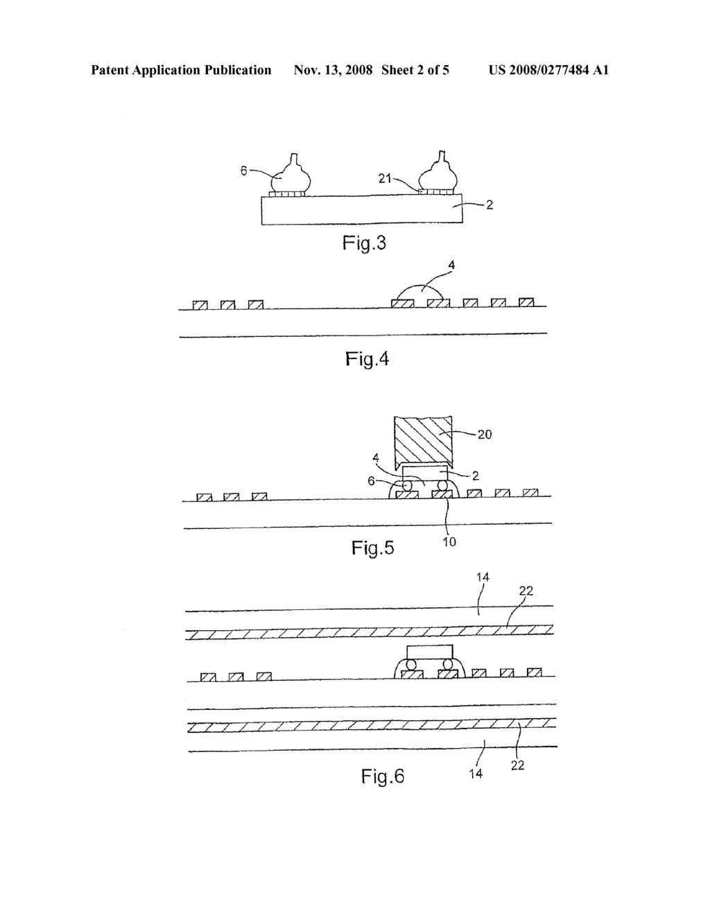 Smart Card Producing Method and a Smart Card in Particular Provided with a Magnetic Antenna - diagram, schematic, and image 03