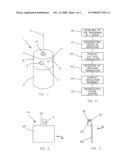 Piezoelectric spraying system and corresponding refill diagram and image