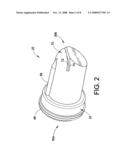 Nozzle with internal ramp diagram and image