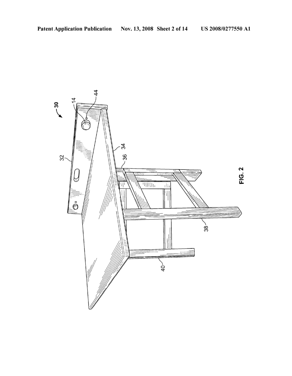 SYSTEM FOR CLAMPING AN OBJECT TO A RAILING AND A TABLE USING THE SYSTEM - diagram, schematic, and image 03