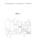 Charged particle beam apparatus diagram and image