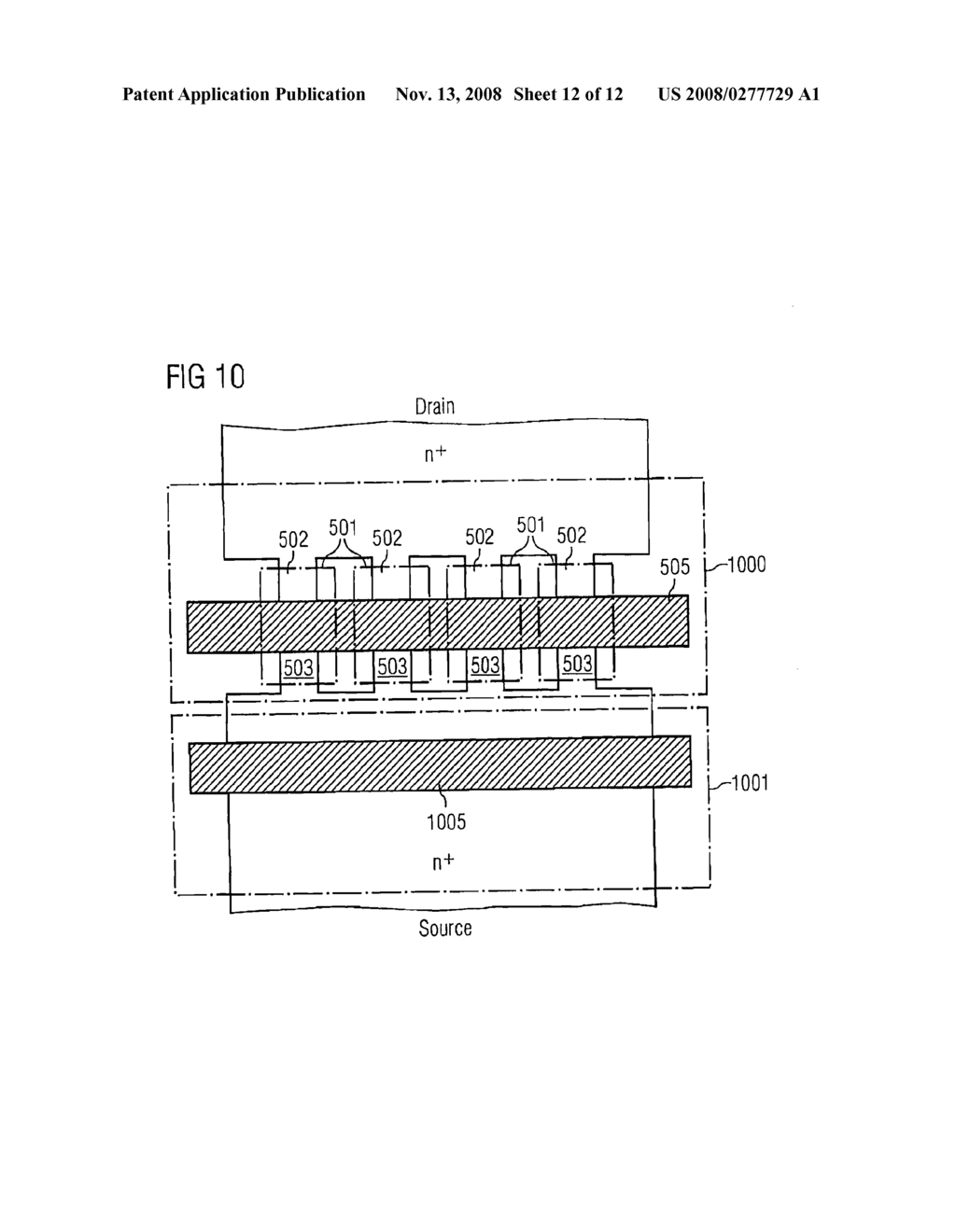 ELECTROSTATIC DISCHARGE PROTECTION ELEMENT - diagram, schematic, and image 13