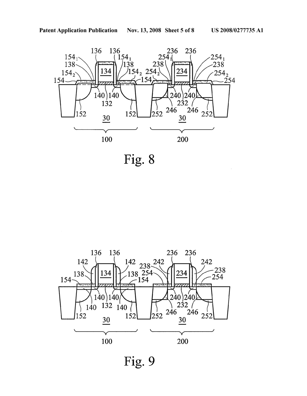 MOS devices having elevated source/drain regions - diagram, schematic, and image 06