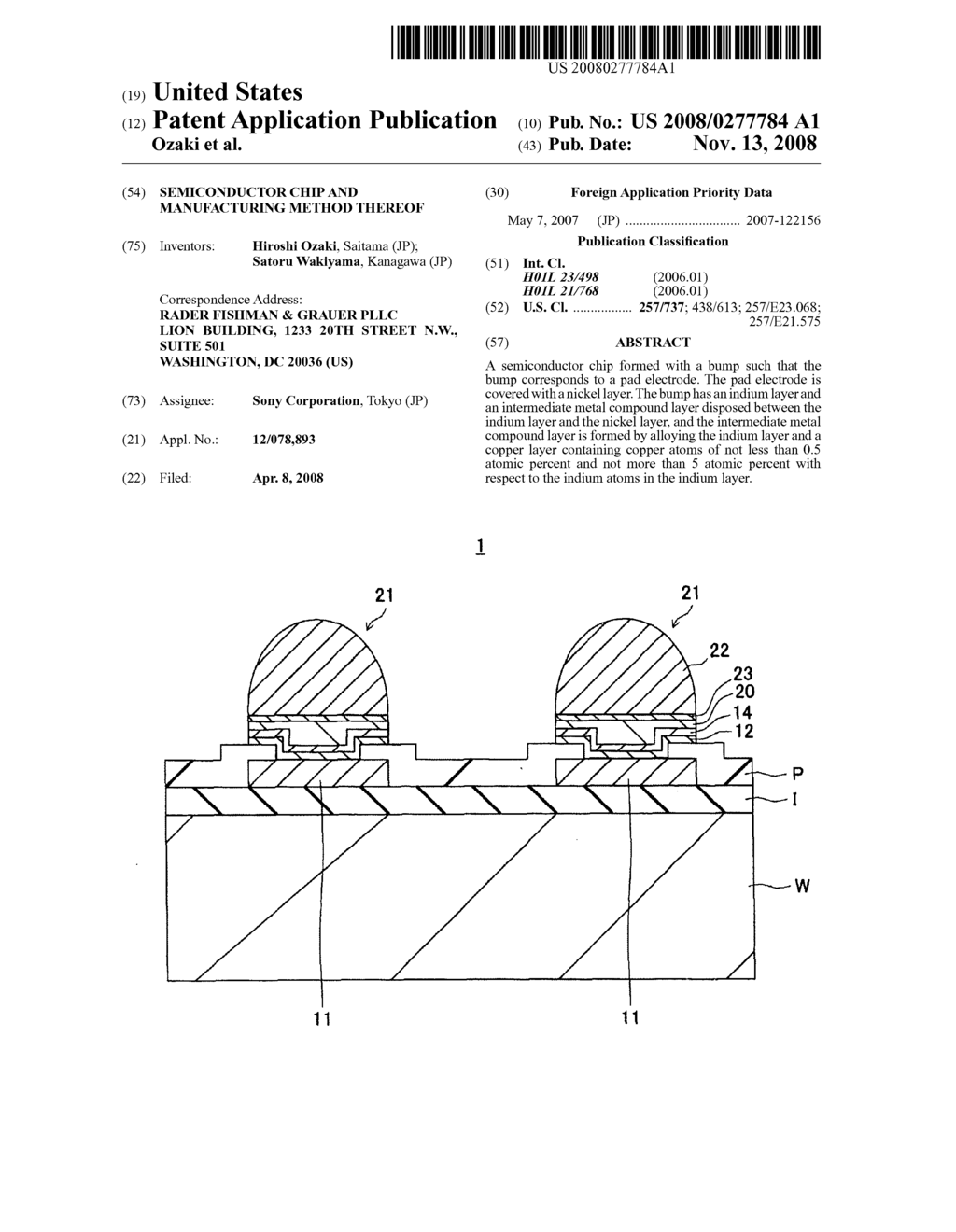 Semiconductor chip and manufacturing method thereof - diagram, schematic, and image 01