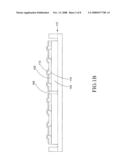 PACKAGE STRUCTURE FOR INTEGRATED CIRCUIT DEVICE AND METHOD OF THE SAME diagram and image