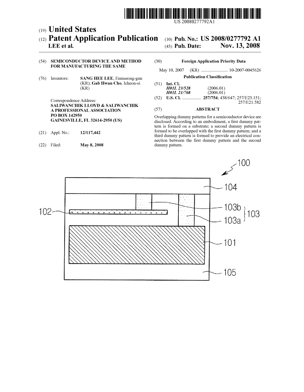 Semiconductor Device and Method for Manufacturing the Same - diagram, schematic, and image 01