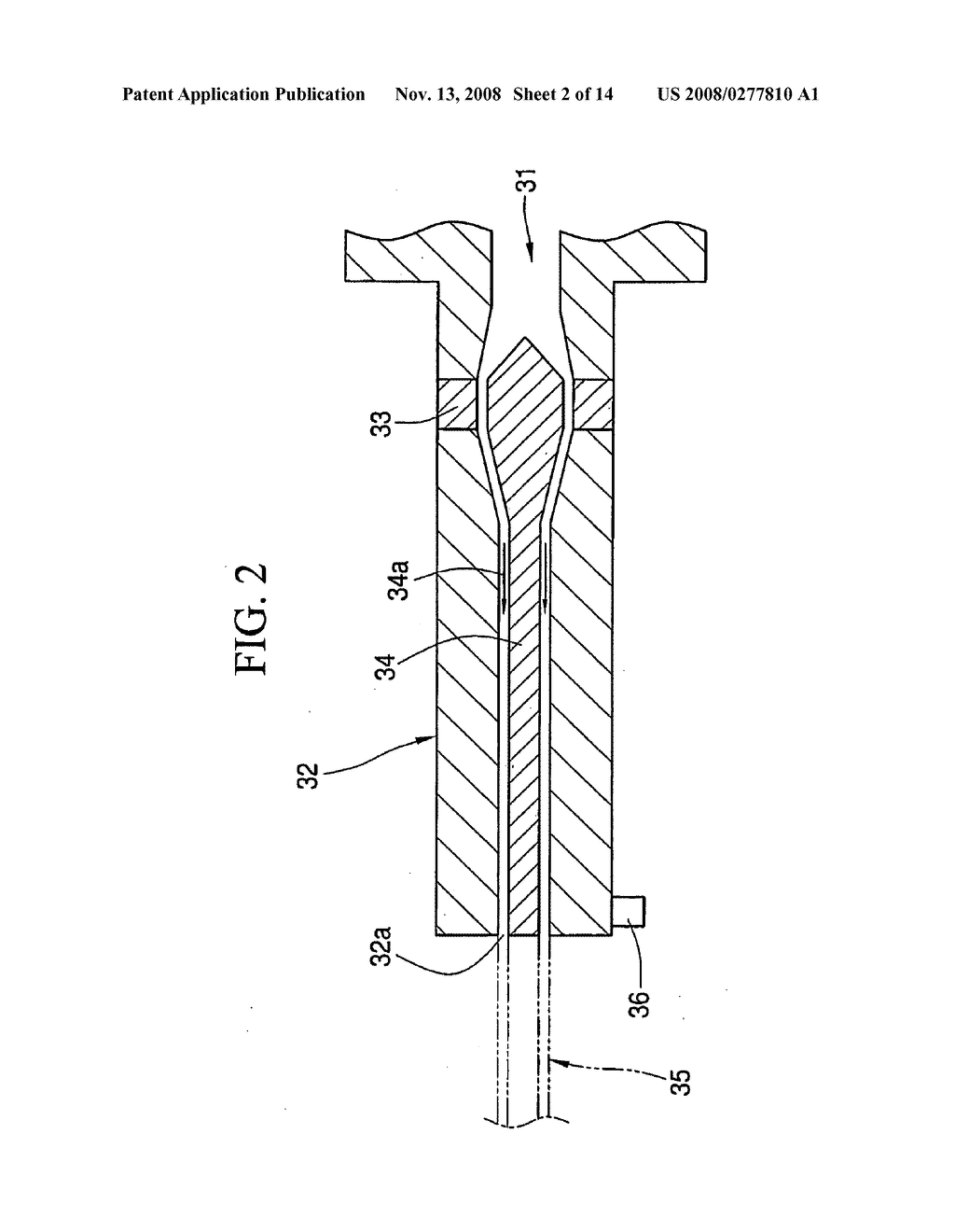 Method and Apparatus for Manufacturing Plastic Optical Fiber - diagram, schematic, and image 03