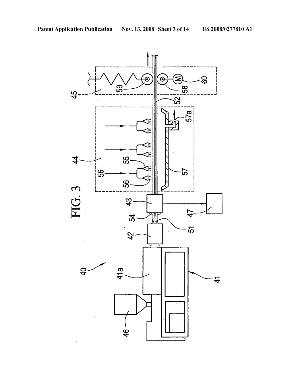 Method and Apparatus for Manufacturing Plastic Optical Fiber - diagram, schematic, and image 04