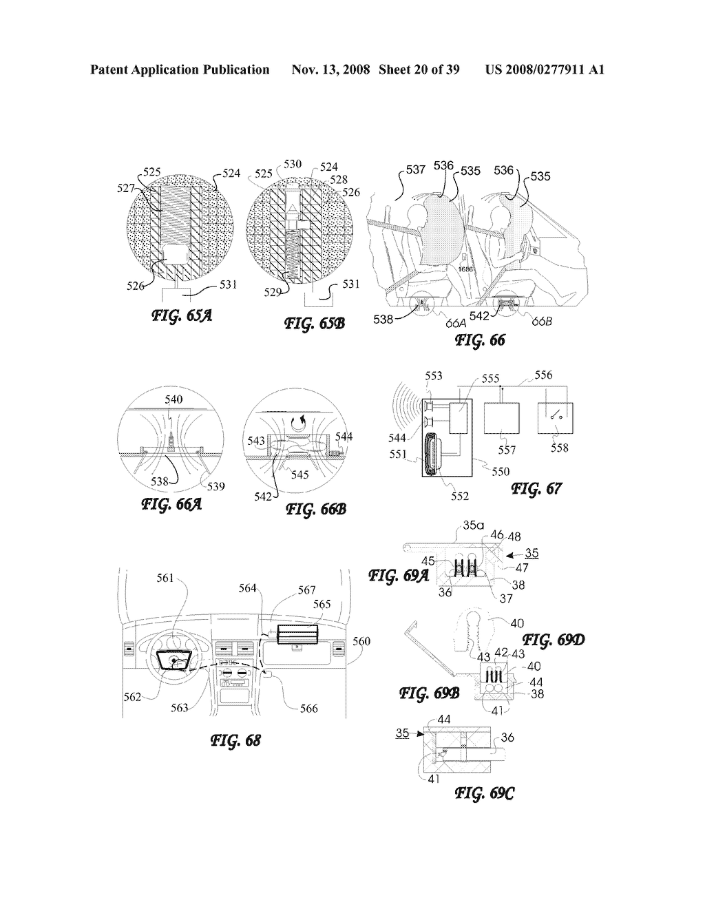 Driver Side Aspirated Airbags - diagram, schematic, and image 21