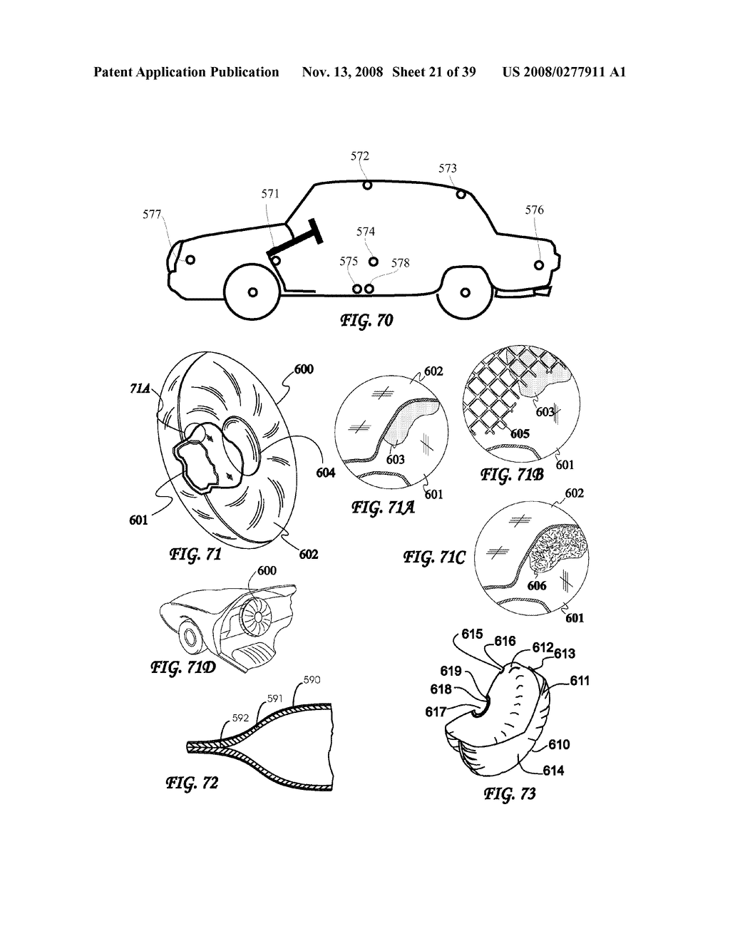 Driver Side Aspirated Airbags - diagram, schematic, and image 22