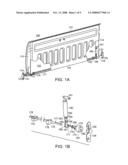 Truck tailgate with motion control devices diagram and image