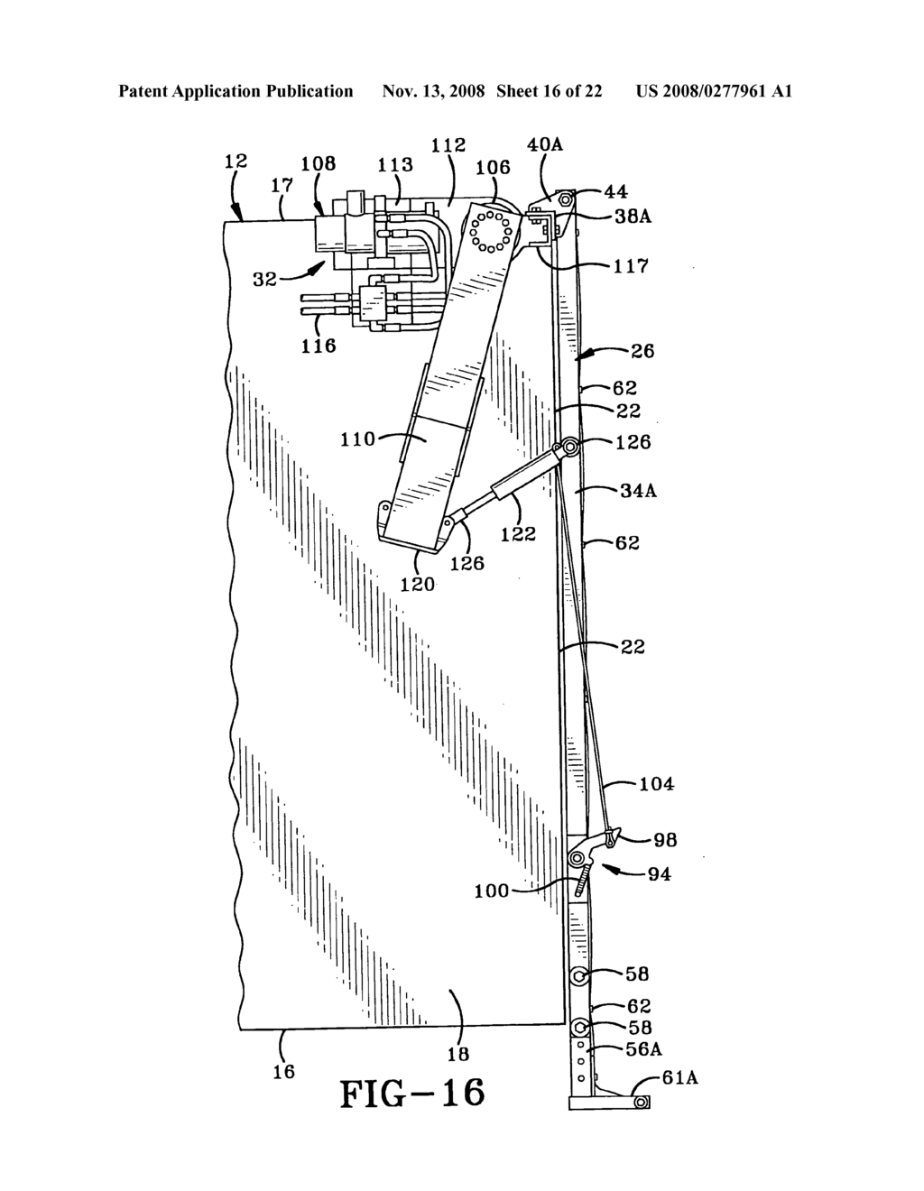 Tarping system for open top containers - diagram, schematic, and image 17