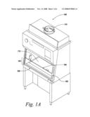 Air bypass system for biosafety cabinets diagram and image