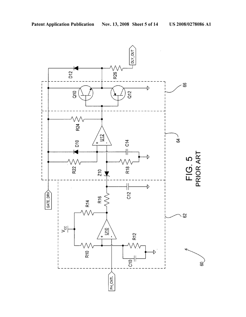 Electronic ballast having a boost converter with an improved range of output power - diagram, schematic, and image 06