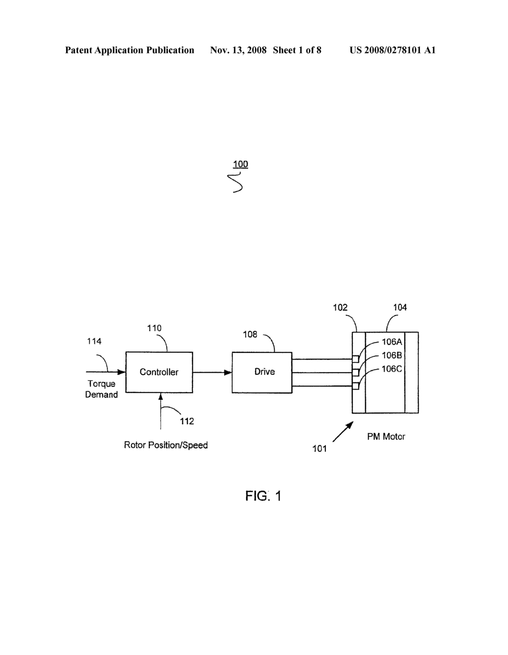 CONTROL SYSTEMS AND METHODS FOR PERMANENT MAGNET ROTATING MACHINES - diagram, schematic, and image 02