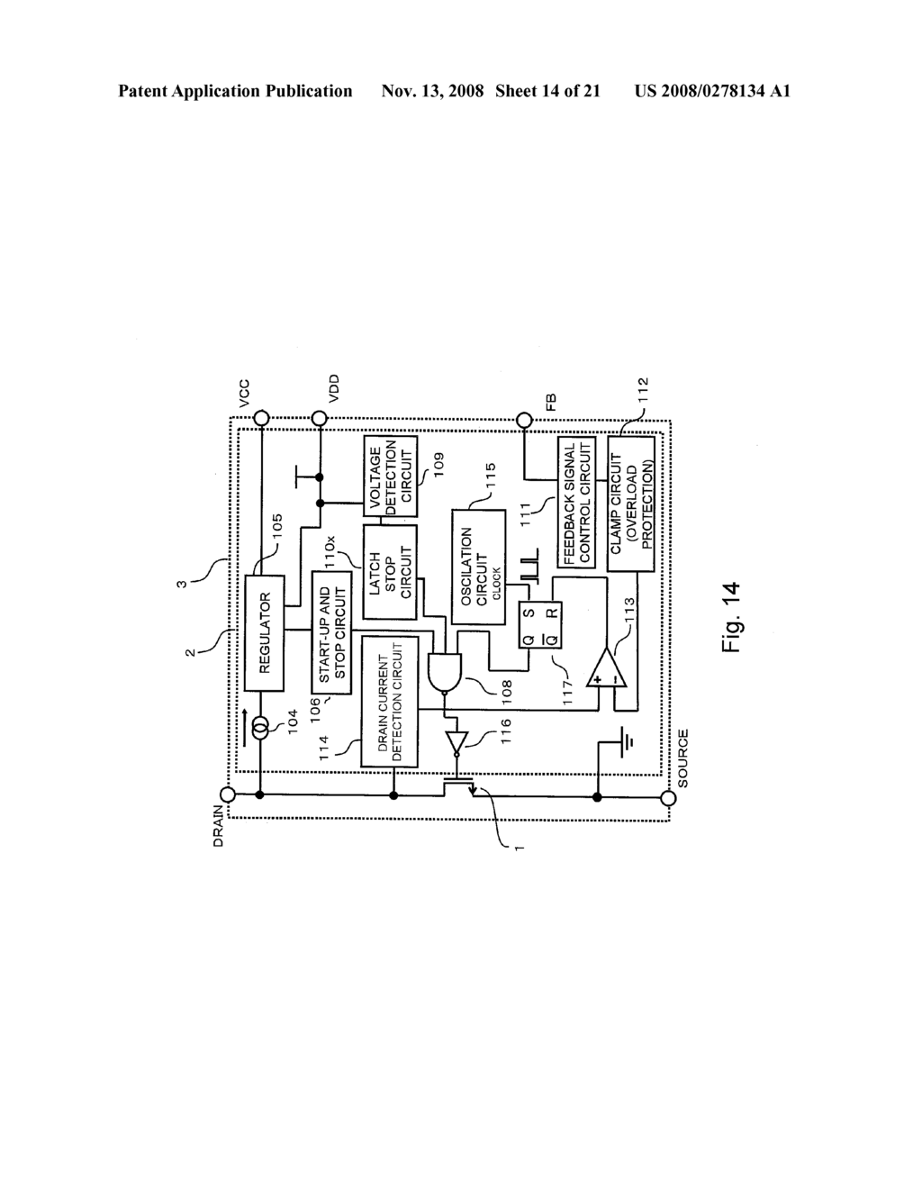 SWITCHING POWER SUPPLY DEVICE - diagram, schematic, and image 15