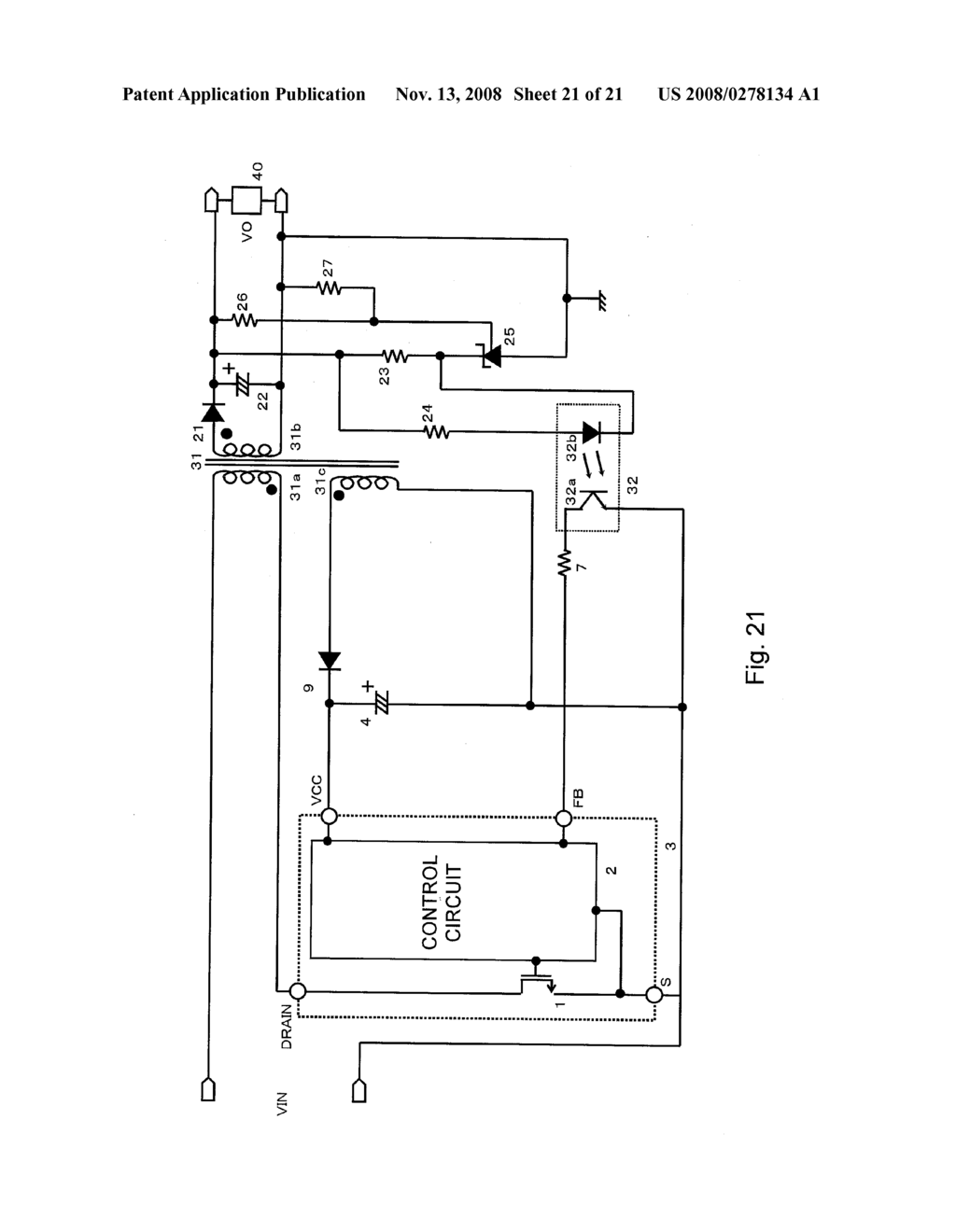 SWITCHING POWER SUPPLY DEVICE - diagram, schematic, and image 22