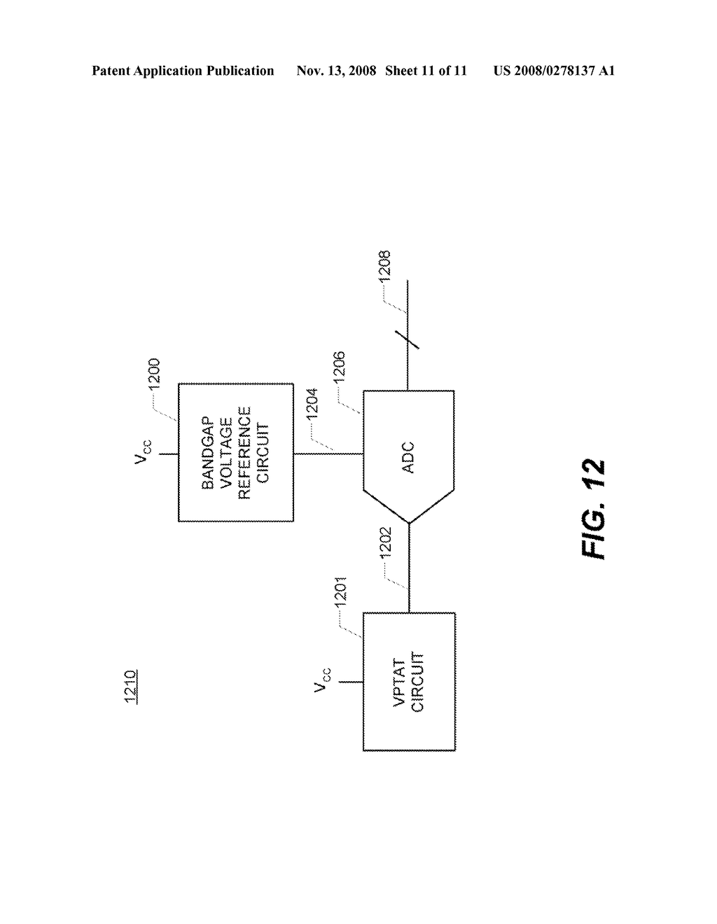 CIRCUITS AND METHODS TO PRODUCE A VPTAT AND/OR A BANDGAP VOLTAGE - diagram, schematic, and image 12