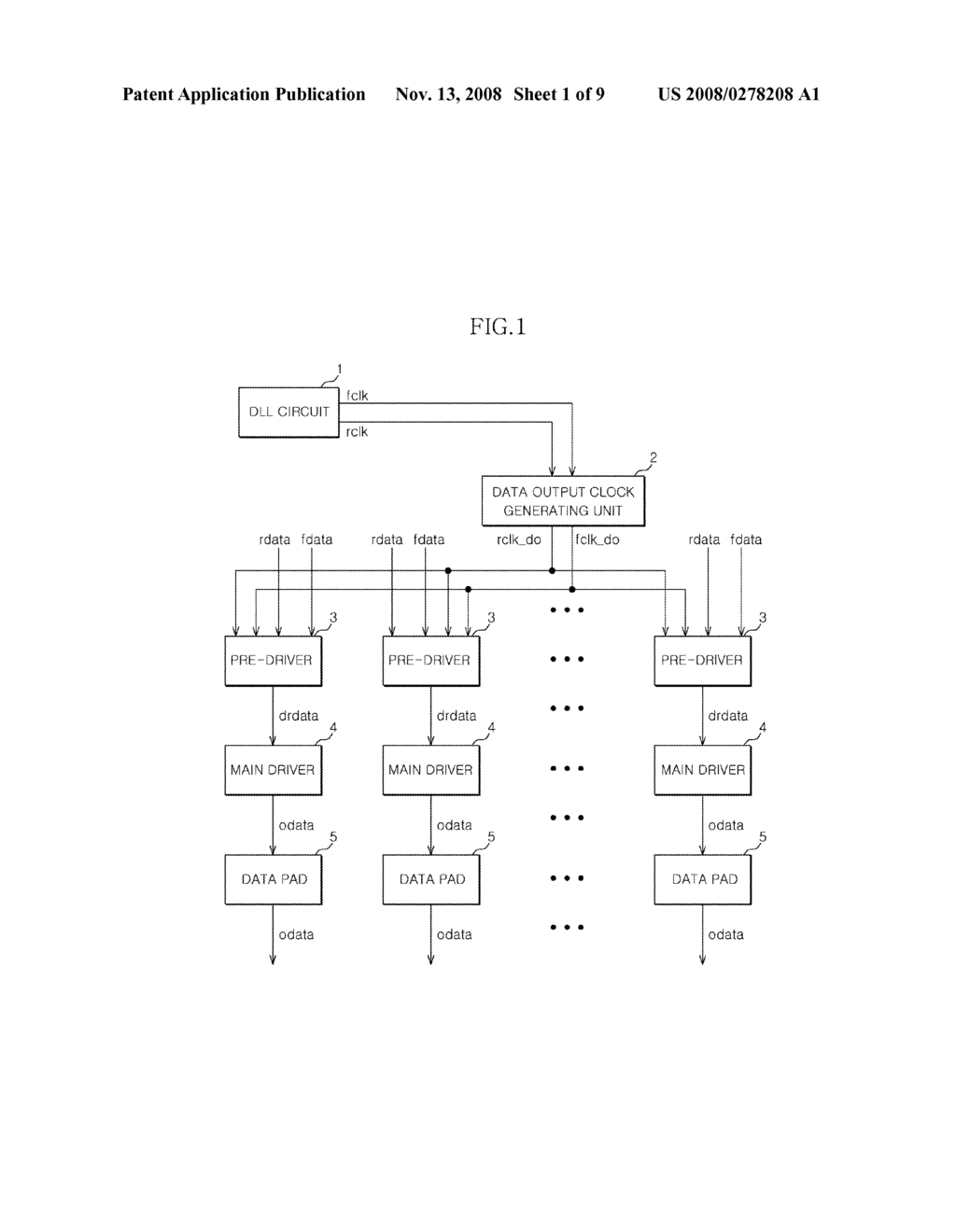 DATA OUTPUT CIRCUIT OF SEMICONDUCTOR MEMORY APPARATUS - diagram, schematic, and image 02