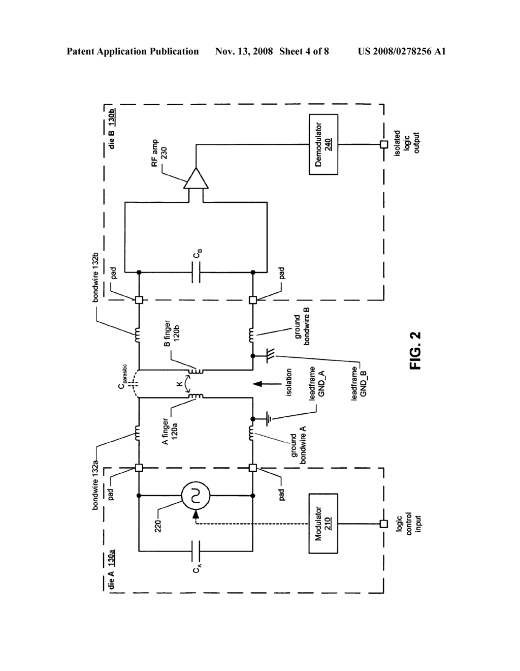 RF - COUPLED DIGITAL ISOLATOR - diagram, schematic, and image 05