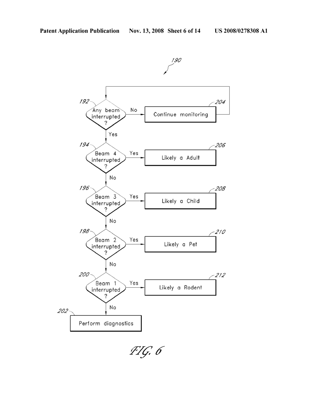 SYSTEM AND METHOD FOR INTRUDER DETECTION - diagram, schematic, and image 07