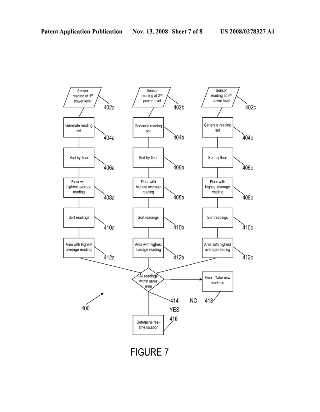 Wireless Tracking System And Method Utilizing Tags With Variable Power Level Transmissions - diagram, schematic, and image 08