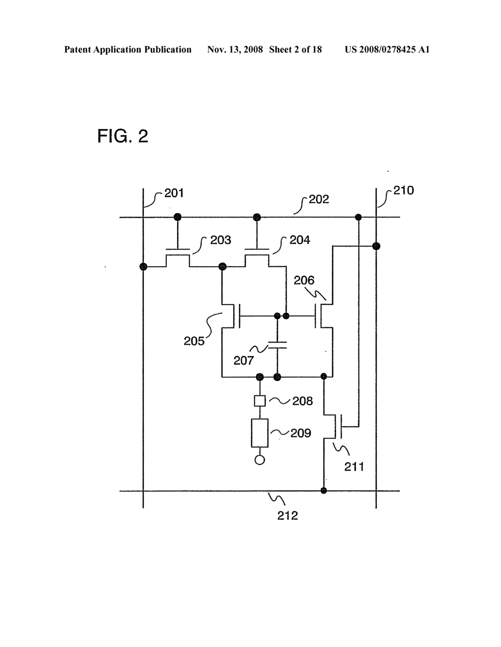 Light-Emitting Device and Electronic Equipment Using the Same - diagram, schematic, and image 03