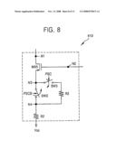 Source line driver and method for controlling slew rate according to temperature and display device including the source line driver diagram and image