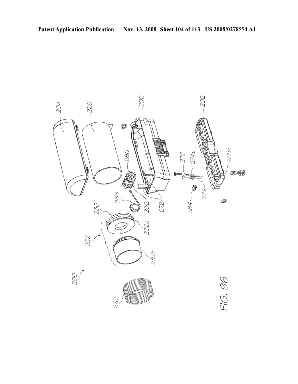 INK REFILL UNIT WITH THREADED INCREMENTAL INK EJECTION FOR PRINT CARTRIDGE - diagram, schematic, and image 105