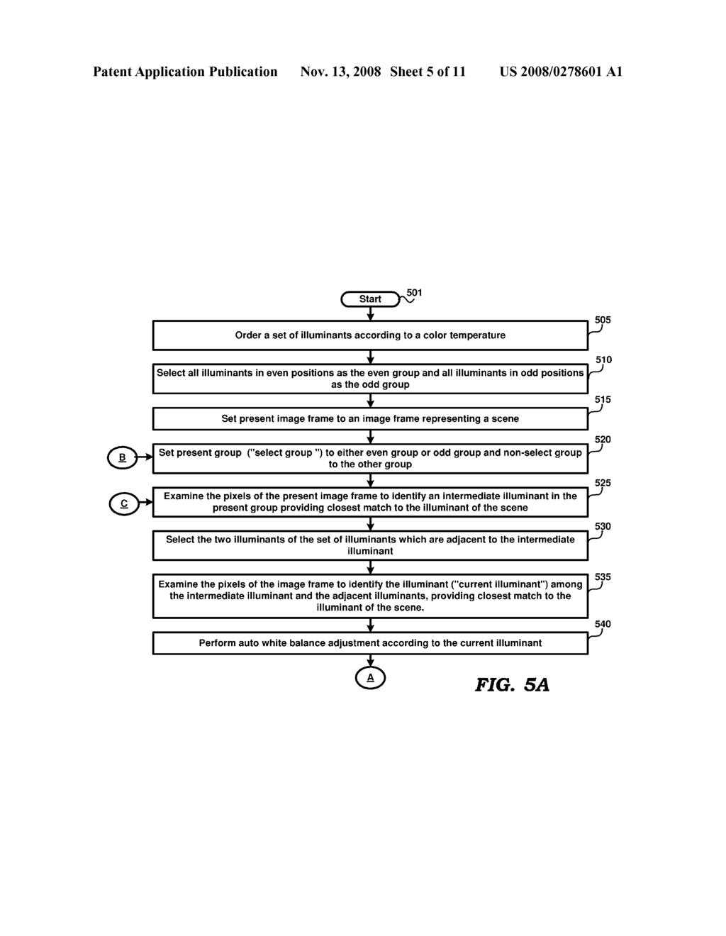 Efficient Determination of an Illuminant of a Scene - diagram, schematic, and image 06