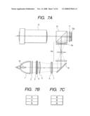 Optical unit, video display apparatus, and color switching method diagram and image